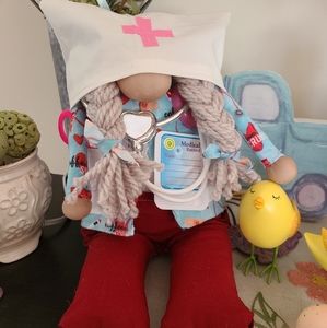 Handmade Nurse Gnome